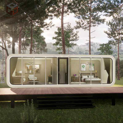 Beli Waterproof Prefab Outdoor Office Pod 2 Orang Apple Aluminium Kapsul Rumah pembuatan online