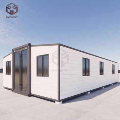 Buy 40 Foot Prefab Expandable Shipping Container House For Construction Sites online manufacture
