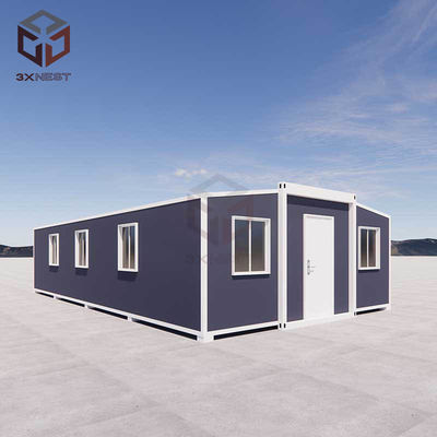 ซื้อ OEM พับ 40ft ขยายคอนเทนเนอร์ บ้าน บ้านยาย คอนเทนเนอร์ การผลิตออนไลน์