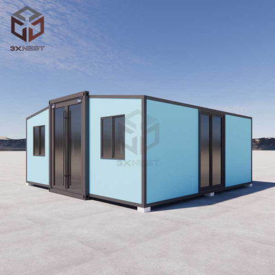 Buy Portable Foldable Container House Fold Out Prefab Cabin Weatherproof online manufacture