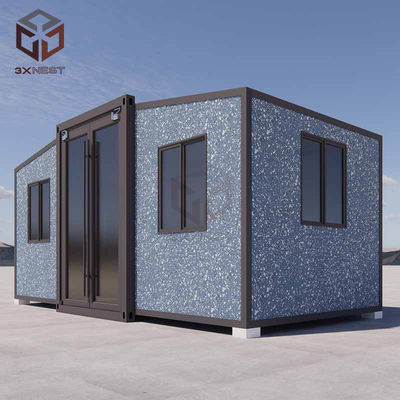 Beli Eco Friendly Mobile Expandable Prefab Homes Mudah Pengumpulan 10FT pembuatan online