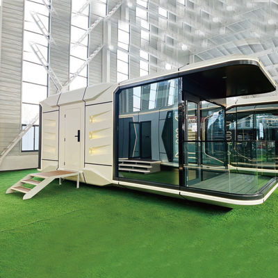Buy Custom Modular Space Prefab Office Pod Homes Polyurethane Insulated online manufacture