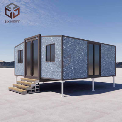 comprar 20ft Container Prefabricado Casa dobrável Resistência ao vento Personalizado Fabricação em linha