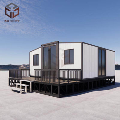 ซื้อ บ้านเรือน Prefab ที่ปรับได้ พับได้ 20 ฟุต การผลิตออนไลน์