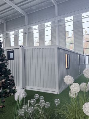 satın al 40ft Genişletilebilir Konteyner Evi özelleştirilebilir iç tasarım, Sismik Performans Seviye 8 ve Galvanizli Çelik Çerçeve Çevrimiçi üretim