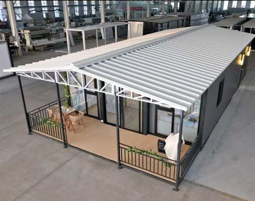 kopen Tijdelijke of permanente accommodatie 30ft uitbreidbaar containerhuis met stalen beveiligingsdeur online vervaardiging