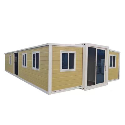 comprar White Expandable Prefab Homes with Customizable Size and Steel Construction Fabricación en línea
