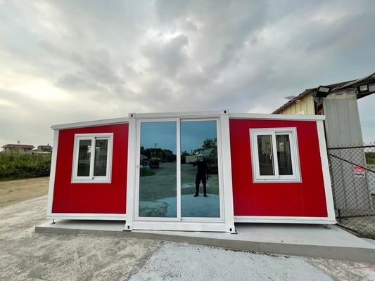 comprar Expandable Prefab Homes with 18.5 Square Meter Space Excellent Insulation for Militarized Base Use Fabricación en línea