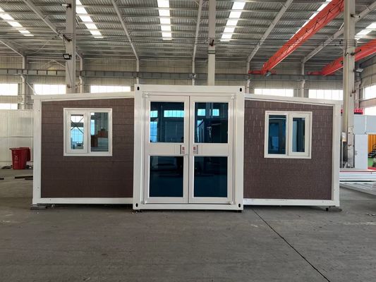 comprar 40ft Expandable Container Home with 72m² Living Space, Folding Size 11800 × 6220 × 2480mm, and Steel Roofing Fabricación en línea