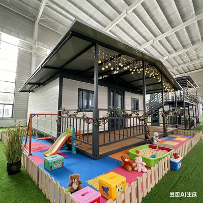 Buy 12KW Power Consumption Foldable 20ft Container Fireproof Trait and Switch Standard Customization online manufacture