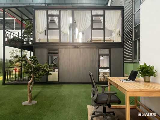 Buy Short Installation Time Fireproof Expandable Prefab Homes with Galvanized Light Steel Frame online manufacture