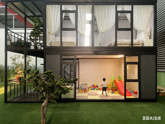 ซื้อ 2 KN/m2 พื้นที่รับอนุญาตการบรรจุ บ้าน Prefab ที่สามารถขยายได้ มีความทนทานที่แข็งแกร่งและยาวนาน และการออกแบบที่ทนต่อสภาพอากาศ การผลิตออนไลน์