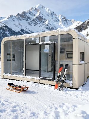 Αγορά Αδιάβροχο Apple Capsule House για 2 άτομα με κατανάλωση ενέργειας 12 KW διαδικτυακή κατασκευή