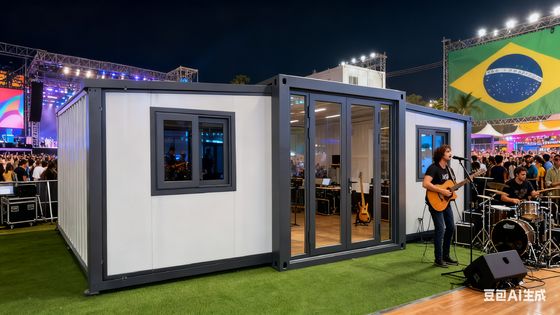 comprar Foldable 20ft Container with 80*100*2.5mm Square Tube Bottom Side Beam Customizable Layout and 20+ Years Lifespan Fabricación en línea