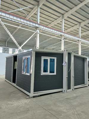 ซื้อ การใช้พลังงาน 12KW บ้าน Prefab ที่สามารถขยายขนาดได้ มีพื้นที่พื้นที่ 27.5 ตารางเมตร และมีน้ําหนักเบา 1.95 ตัน การผลิตออนไลน์