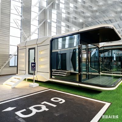 Buy Space Capsule House with One Bedroom One Bathroom and L8560 * W3460 * H3400 Dimensions online manufacture