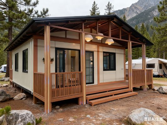 Mua Nhà container có thể mở rộng với tuổi thọ 20+ Thời gian 100mm Bức tường dày và 5700x6660x2650mm kích thước mở rộng sản xuất trực tuyến