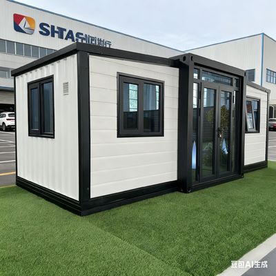 comprar Casa modular plegable resistente y duradera con garantía de 1 año y vida útil de más de 30 años en L2950*W6300*H2480 Tamaño Fabricación en línea