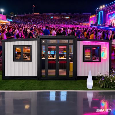 Buy Modern Style Foldable Modular Homes with Plastic Steel Sliding Window and Optional Color in Folded Size L2950*W2200*H2480 online manufacture