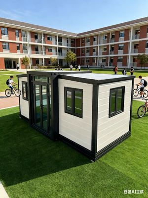 comprar Casas modulares plegables de 18.5 metros cuadrados con una vida útil de más de 30 años y 1 contenedor de envío de 40HQ puede contener 4 juegos Fabricación en línea