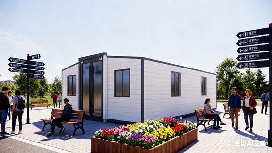 kaufen Wasserdichtes Prefab Klapphaus mit internen Abmessungen L8540*W6060*H2240mm und 56 Quadratmetern Bodenfläche Online-Herstellung