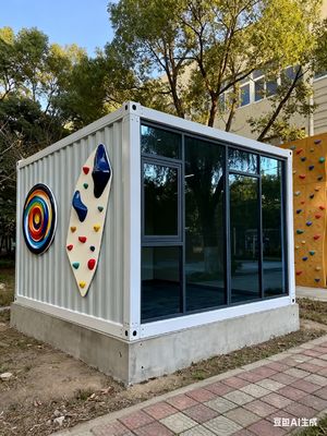 Купить Flat Pack Folding House с сейсмическими характеристиками уровня 8 0.043W/m.K. Теплоизоляция и 2.0KN/m2 живая нагрузка на землю Производство в сети