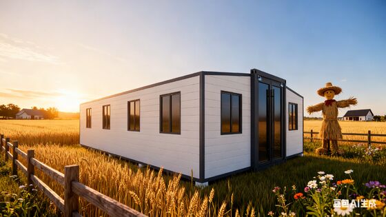 kopen 40ft Uitbreidbare Containerwoning met Gevouwen Afmetingen L11800 B2200 H2480 72 Vierkante Meter Vloeroppervlakte en Vooraf Bedraad Elektrisch Systeem online vervaardiging