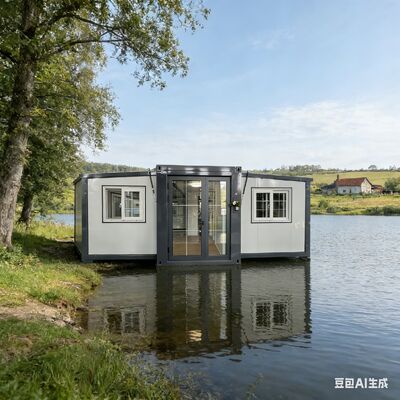 Купить Складчивый 20ft контейнер с L5900*W2200*2480mm сложенные размеры CE сертифицированный и тепловой звукоизоляции для хранения и транспортировки Производство в сети