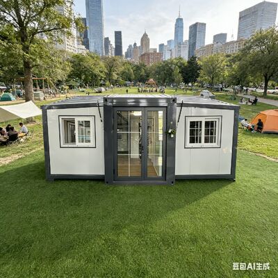 kopen Opvouwbare 20ft container met 37 vierkante meter vloeroppervlak waterdicht en roestbestendige voorgeassembleerde componenten voor flexibele verzending en opslag online vervaardiging