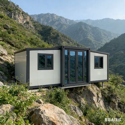 comprar Container dobrável de 20 pés totalmente galvanizado com layout de casa personalizável e porta de entrada opcional Fabricação em linha