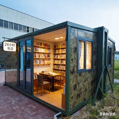 kopen Prefab vouwhuis met 27,5 vierkante meter vloeroppervlakte, aardbevingsbestendigheid klasse 8 en volledig gegalvaniseerd zijframe online vervaardiging