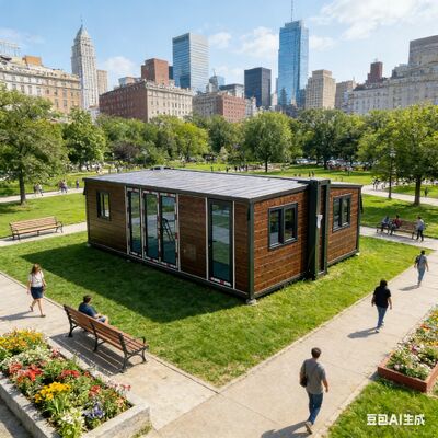 ซื้อ บ้านพับ Prefab ที่มีความทนต่อแผ่นดินไหวเกรด 8 พื้นที่ใช้สอย 27.5 ตารางเมตร และขนาดพับ L5900 W700 H2480mm การผลิตออนไลน์