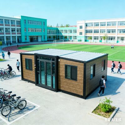 Mua Chất chứa gấp 20ft chống cháy với kích thước gấp L5900 * W2200 * H2480 và khung chính hoàn toàn nhựa sản xuất trực tuyến