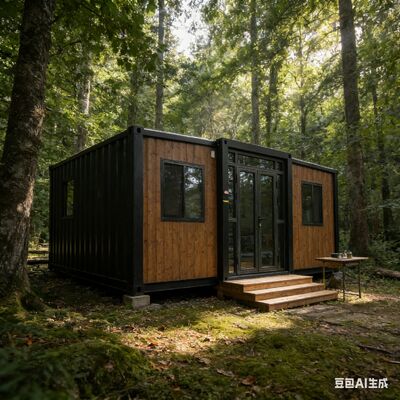 Buy Fully Galvanized Foldable 20ft Container with Fire-resistant Materials and Customizable Electrical System online manufacture