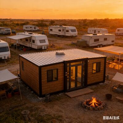 Купить Огнеупорный складной 20ft контейнер с индивидуальной спальни и 75 мм EPS сэндвич панелей для универсальной жизни Производство в сети