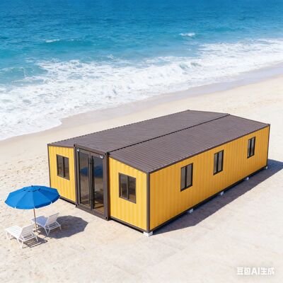 Buy 40ft Expandable Container Home with Earthquake Resistance Grade 8, 72 Square Meters Floor Area, and Fire Resistance Grade A online manufacture