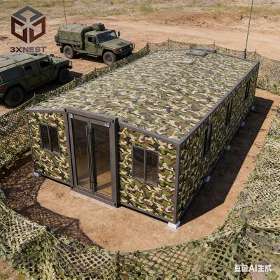 acheter Maison container extensible de 40 pieds avec cadre latéral entièrement galvanisé, isolation en mousse de polyuréthane et résistance aux tremblements de terre de grade 8 fabrication en ligne