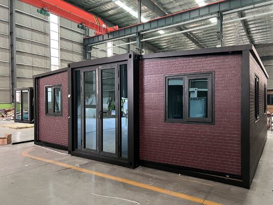 Αγορά 75 mm EPS Sandwich Panels Δυνατό να αναδιπλωθεί 20ft δοχείο με αντίσταση στον άνεμο 4,18 KN/M2 και σεισμική απόδοση επιπέδου 8 διαδικτυακή κατασκευή