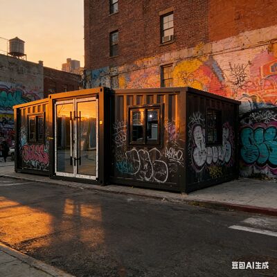 شراء حاوية قابلة للطي بطول 20 قدمًا مع عزل حراري وعزل صوتي منزل حاوية مكدسة وقابلة للتوسيع وقابلة للتخصيص للمنازل الصغيرة الجاهزة تصنيع عبر الإنترنت