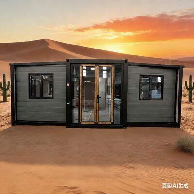 comprar Container dobrável de 20 pés com isolamento térmico e acústico, com nível de desempenho sísmico 8 e tamanho dobrado L5900*W2200*H2480mm Fabricação em linha