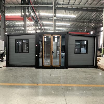 kopen Opvouwbare 20ft Container met Seismische Prestaties van Niveau 8 en Opgevouwen Afmetingen L5900 B2200 H2480mm, Voorzien van Volledig Gegalvaniseerd Zijframe online vervaardiging