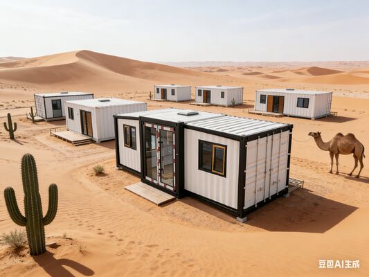 satın al 75mm EPS Sandviç Paneller ve Özelleştirilebilir Ev Düzeni ile Tamamen Galvanizli Katlanabilir 20ft Konteyner Çevrimiçi üretim