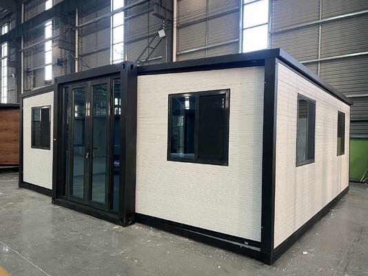 주문 75mm EPS 샌드위치 패널 접이식 20피트 컨테이너, 30-40년 수명 및 방수 방풍 설계, 모듈식 주거 공간용 온라인 제조