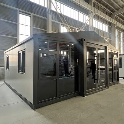 Αγορά Αναδιπλούμενο κοντέινερ 20 ποδιών με δάπεδο από τσιμεντοσανίδα πυράντοχη 18mm, Επίπεδο σεισμικής αντοχής 8, και πάνελ σάντουιτς EPS 75mm διαδικτυακή κατασκευή