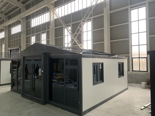 comprar Container dobrável de 20 pés com vida útil de 30-40 anos, banheiro de separação húmido-seco e desempenho sísmico nível 8 Fabricação em linha