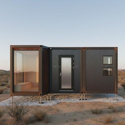 comprar Habitações modulares de aço de porta única expansíveis com personalização em vários layouts e acabamentos perfeitos para habitação Fabricação em linha