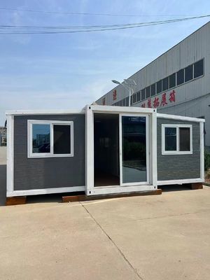 아연 도금 강철 프레임, 72m² 바닥 면적, 20-30년 내구성을 갖춘 40피트 확장형 컨테이너 하우스