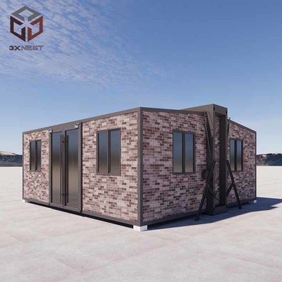 Luxury Waterproof Prefabricated Steel Foldable Container House Homes Customizable