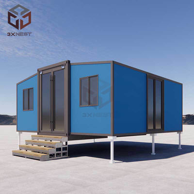 More Than 20 Years Life Span 20FT Premade Houses with Steel Door/Broken Bridge Aluminum Double Doors