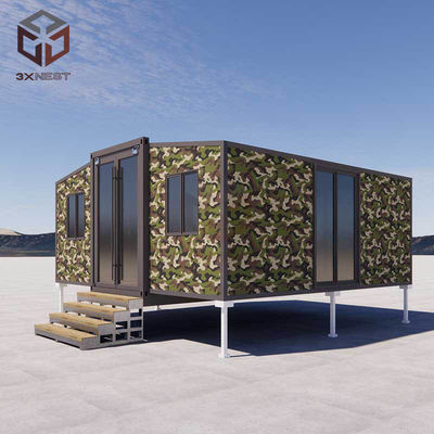 Temporary Or Permanent Housing Luxury Prefabricated House with Plywood Flooring